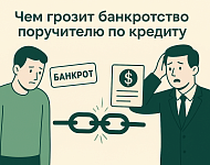 Чем грозит банкротство поручителю по кредиту
