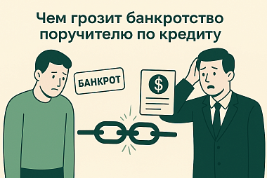 Чем грозит банкротство поручителю по кредиту
