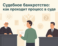 Судебное банкротство: как проходит процесс в суде
