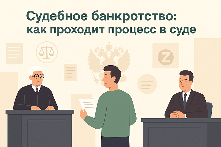 Судебное банкротство: как проходит процесс в суде