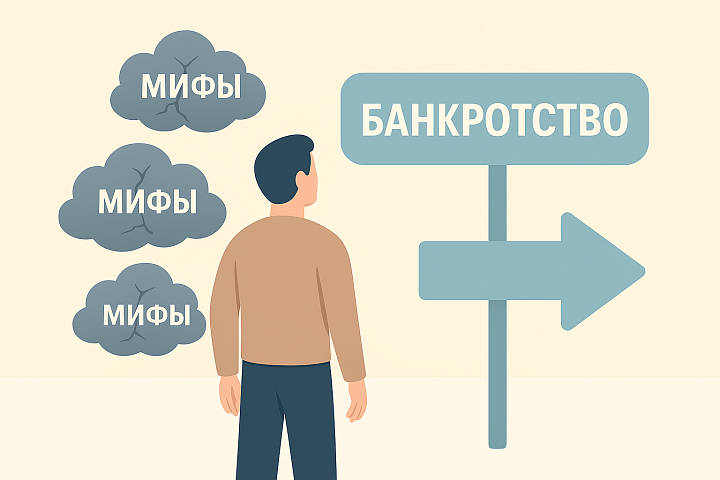 Банкротство – это не страшно: 3 главных мифа, которые мешают вам списать долги