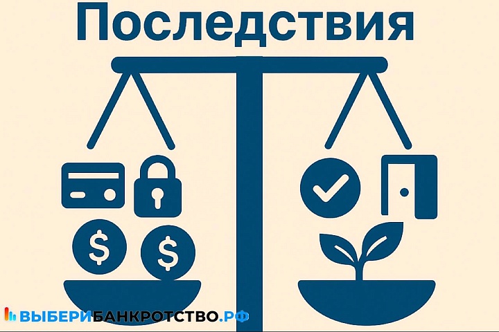 Последствия банкротства для должника: кредиты, работа, имущество