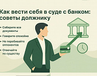 Как вести себя в суде с банком: советы должнику