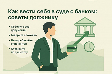 Как вести себя в суде с банком: советы должнику