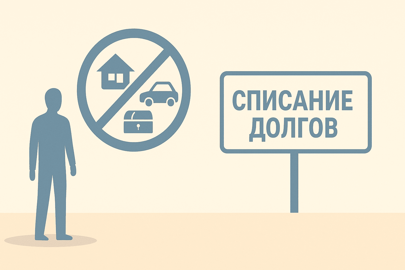 Банкротство без имущества